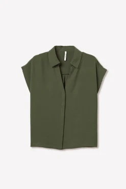 Camisa relaxed minimalista