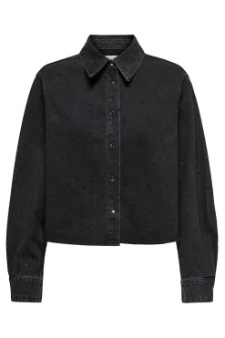 Camisa vaquera cropped