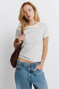 Camiseta b&aacute;sica entallada