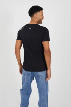 Camiseta calavera manga corta