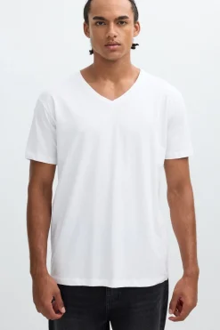 Camiseta cuello pico