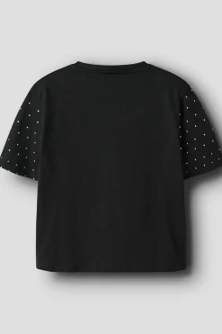 Camiseta de brillo de ni&ntilde;a