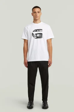 Camiseta de manga corta con logo