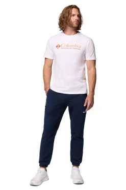 Camiseta de manga corta de algodón orgánico Basic Logo™ de Columbia para hombre