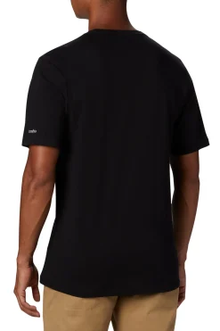Camiseta de manga corta de algod&oacute;n org&aacute;nico Basic Logo&trade; de Columbia para hombre