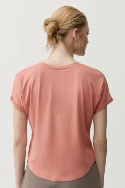 Camiseta deportiva Azami coral