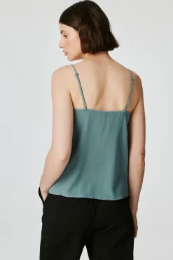 Camiseta lencera de tirantes