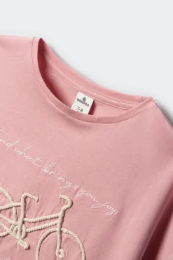 Camiseta manga corta bici ni&ntilde;a
