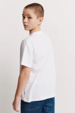 Camiseta manga corta boxy ni&ntilde;o