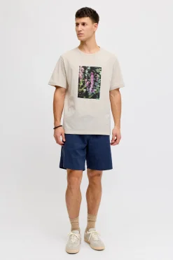 Camiseta manga corta de algodón