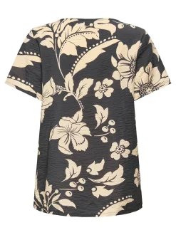 Camiseta manga corta estampada