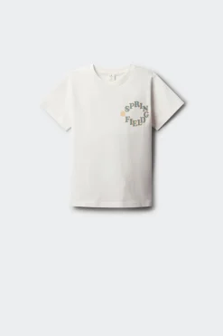 Camiseta manga corta logo niño