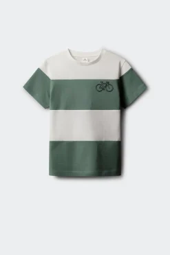 Camiseta manga corta marinera niño