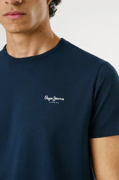 Camiseta manga corta slim