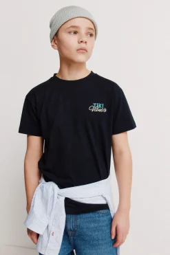 Camiseta manga corta tiki ni&ntilde;o