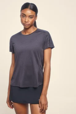 Camiseta negra ultraligera