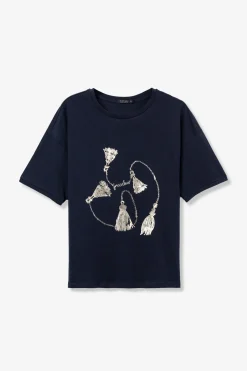 Camiseta relaxed nudos