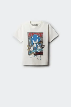 Camiseta sonic niño