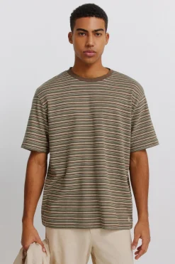 Camiseta textura rayas