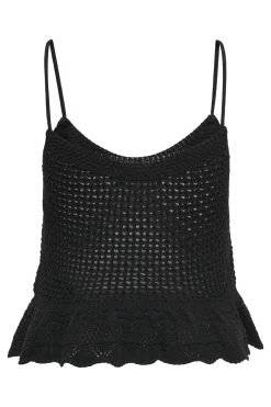 Camiseta tirantes crochet