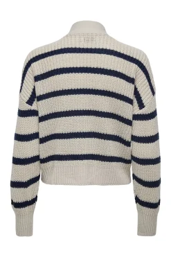 Cardigan de rayas