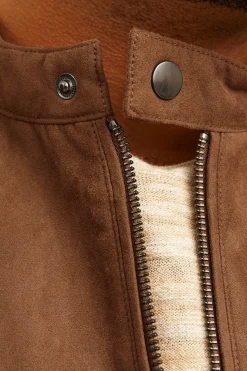 Cazadora biker efecto ante