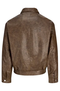 Cazadora bomber polipiel