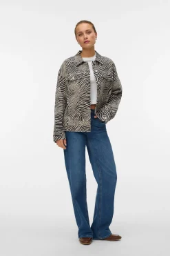 Cazadora estampado animal