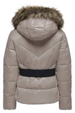 Chaqueta acolchada con capucha