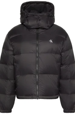 Chaqueta acolchada con logo
