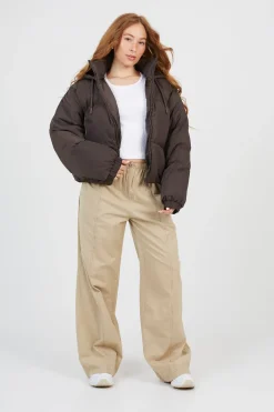 Chaqueta acolchada oversized