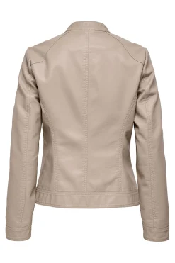 Chaqueta biker piel vegana