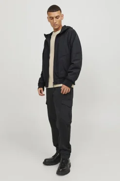 Chaqueta bomber capucha