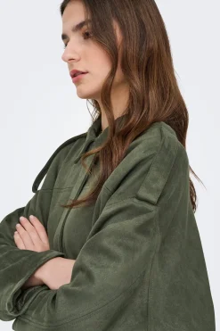 Chaqueta bomber efecto ante