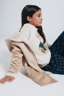 Chaqueta cremallera ni&ntilde;a