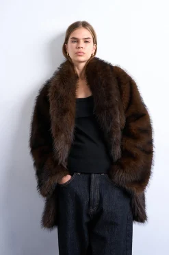 Chaqueta de pelo
