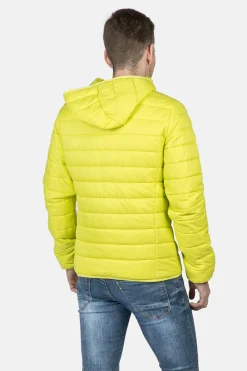 Chaqueta Ligera de Fibra con Capucha