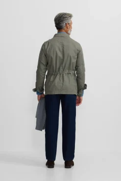 Chaqueta militar parches dye