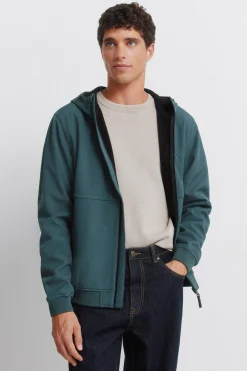 Chaqueta softshell capucha