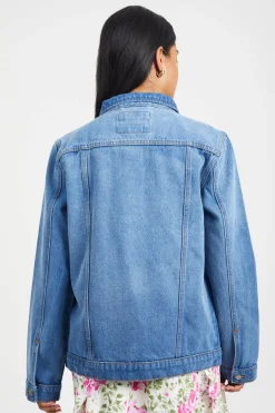 Chaqueta vaquera oversized