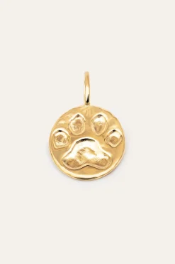 Charm Huella Ba&ntilde;o Oro