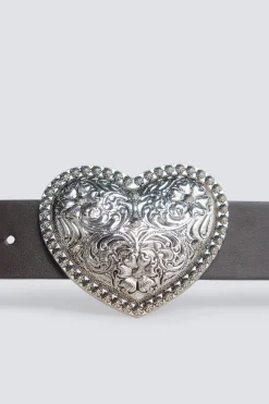 Cintur&oacute;n hebilla coraz&oacute;n