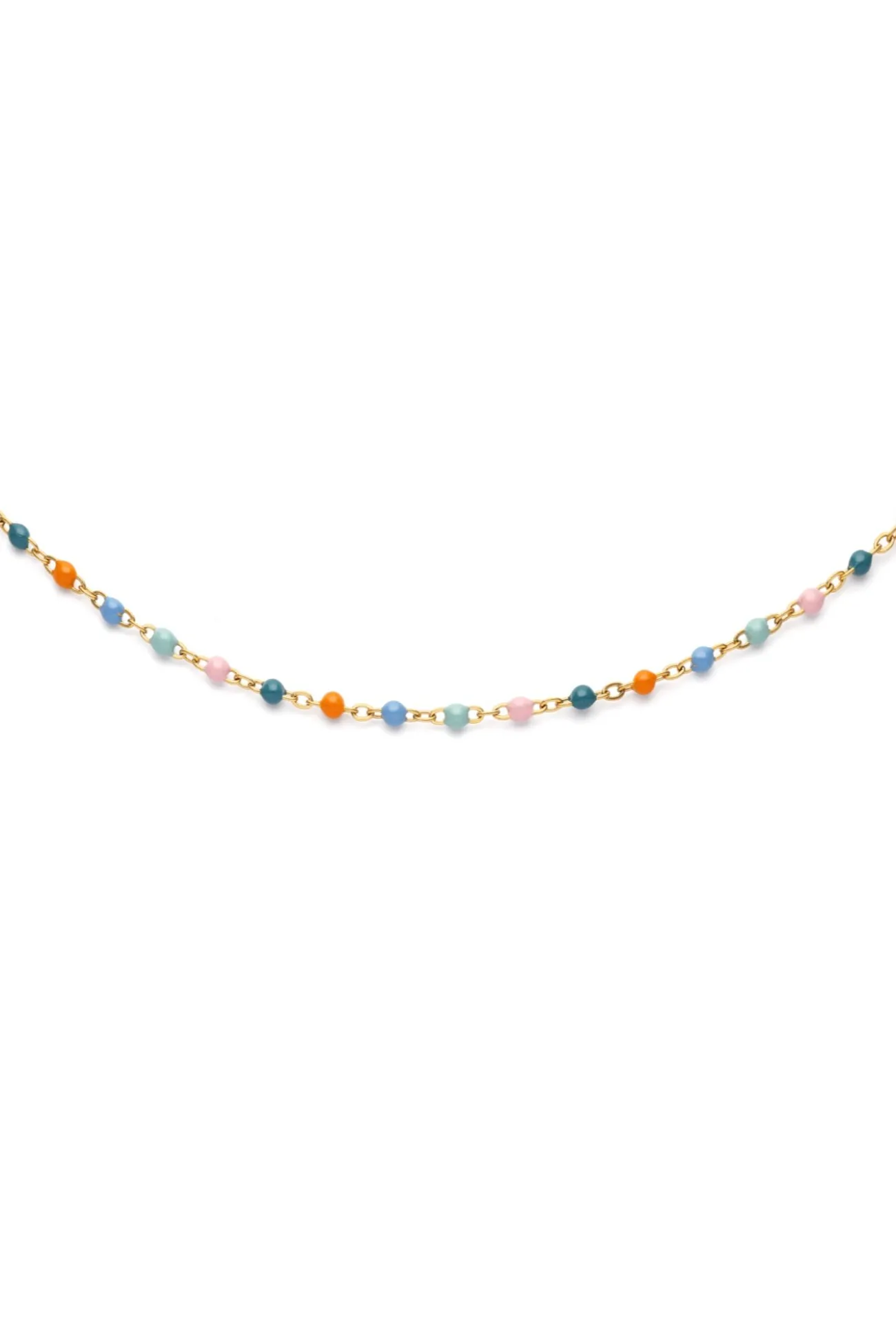 Collar Dots Alpine Baño Oro