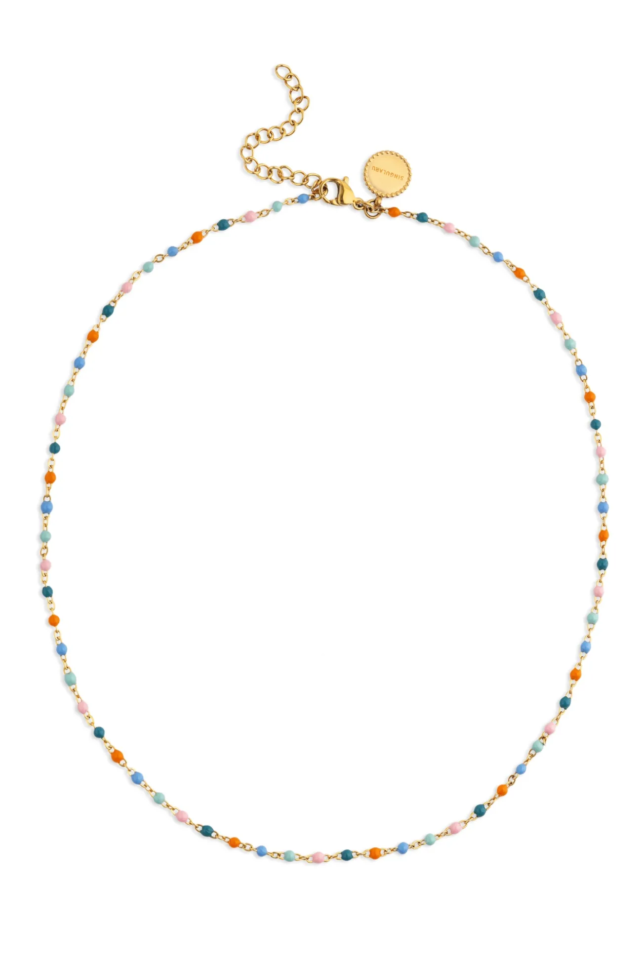 Collar Dots Alpine Baño Oro