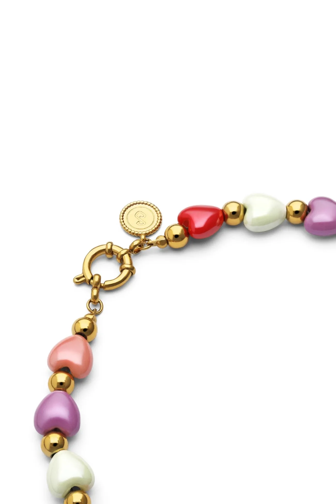 Collar l'Amour Paris Acero B.Oro