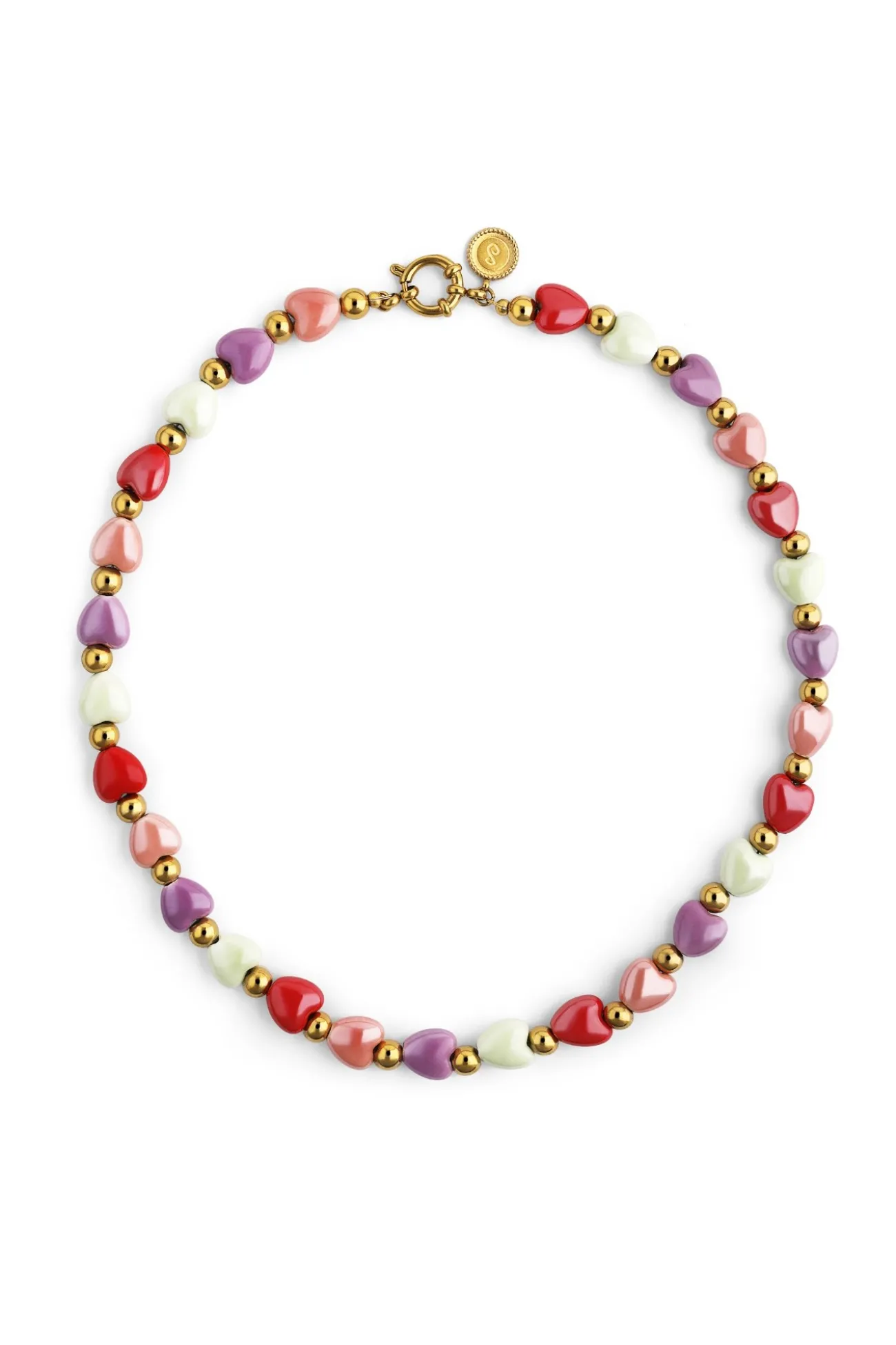 Collar l'Amour Paris Acero B.Oro