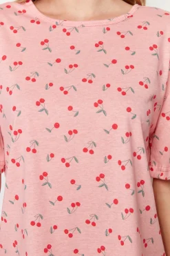 Conjunto de pijama corto cerezas