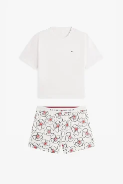 Conjunto pijama corto print floral