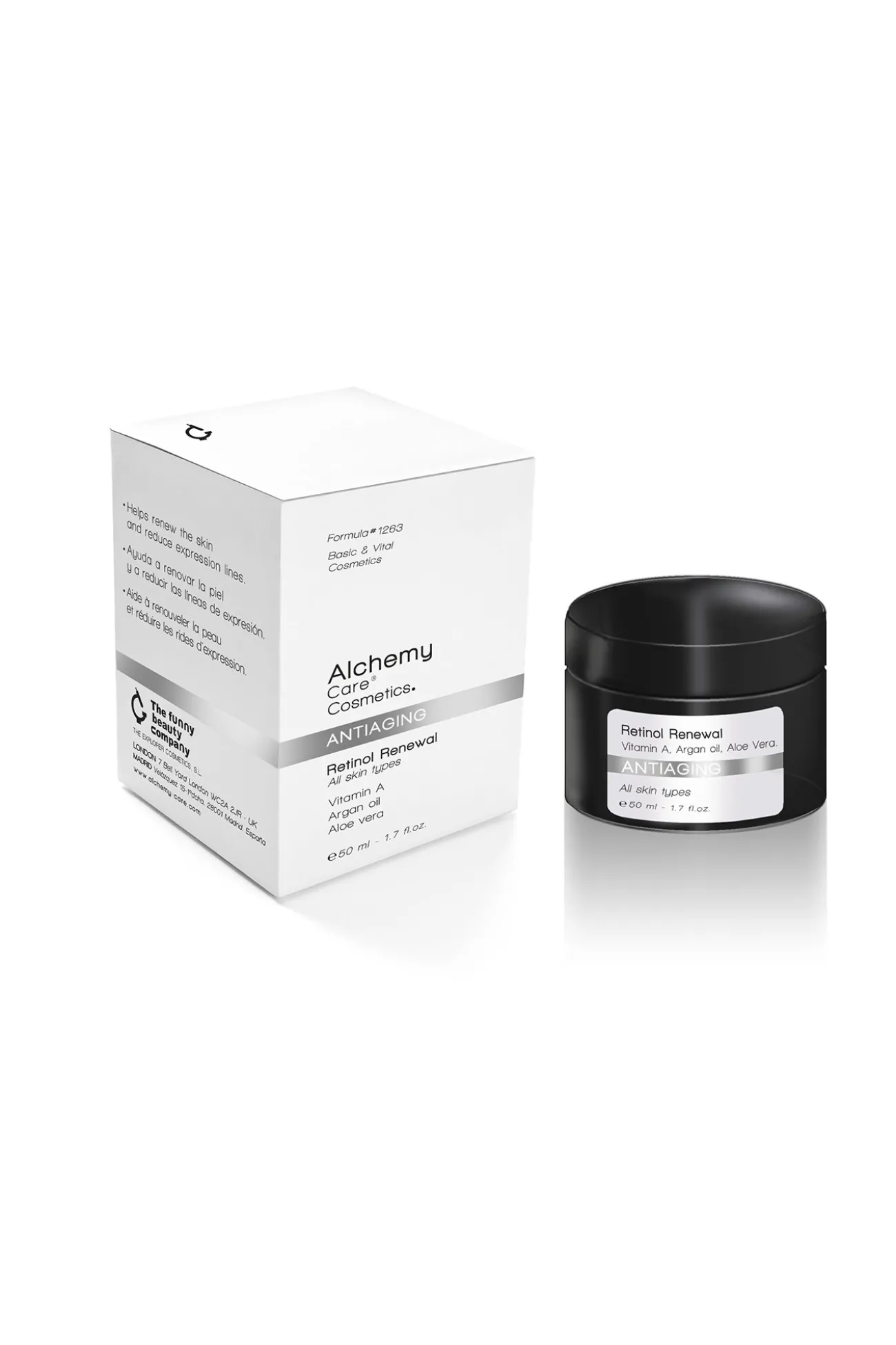 Crema antiedad con retinol 50 ml