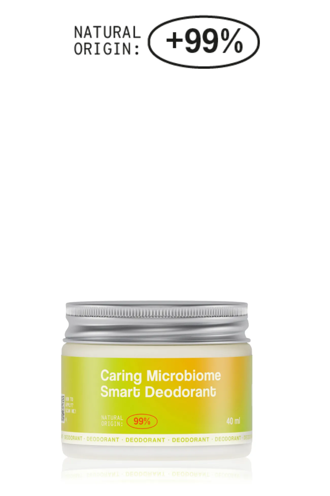 Desodorante natural 99% 40ml
